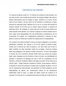 VIOLENCIA DE GÉNERO.
