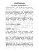 LOS PARTIDOS EN LA POSDEMOCRACIA