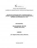 FACTIBILIDAD DE ESTUDIO