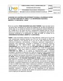 CONVENIO DE COOPERACIÓN INTERINSTITUCIONAL CELEBRADO ENTRE