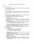 RESUMEN FINAL DE PSICOLÓGIA DEL PENSAMIENTO