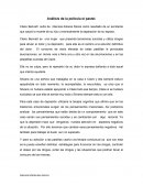 Análisis de la película el pastel.