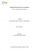 INTERVENCION COMUNITARIA.