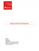 Marketing SIMULACION DE MERCADO
