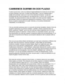 CAMBIEMOS DUERME EN DOS PLAZAS