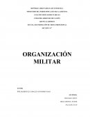 SECCION “G” ORGANIZACIÓN MILITAR