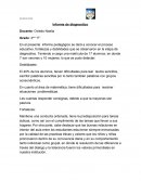 Informe de diagnostico.