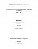 ENSAYO NEGOCIACIÓN INTERNACIONAL Y ESTILOS DE NEGOCIACIÓN COLOMBIANO.