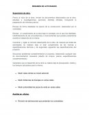 RESUMEN DE ACTIVIDADES