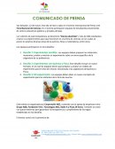 COMUNICADO DE PRENSA MARLON GALINDO.