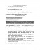 TEORIAS DE LAS RELACIONES IINTERNACIONALES