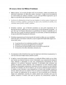 10 cosas a favor de Milton Friedman