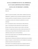 Error: Es una declaración errónea no intencional de los estados financieros.