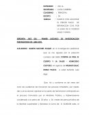 Escrito adjuntando monto para la reparacion civil