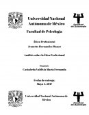 Análisis Ético de la pelíula Despertares