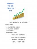 Como calcular el monto