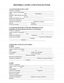 Historia clinica infanto-juvenil