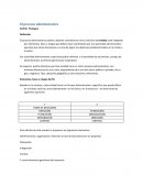 El proceso administrativo podría o debería considerarse como sinónimo de entidad; está integrado por elementos, fases o etapas que deben estar coordinados por una autoridad administrativa ejecutiva que toma decisisones, en aras de lograr los objetivos