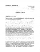 Nacido en el año de 1723, Adam Smith fue un economista y filosofo escocés que tuvo una de las mayores influencias en la economía clásica.