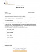 Vidal & Valdivia contadores asociados S.A.C., informa lo siguiente