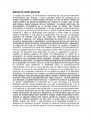 Manejo del estrés personal