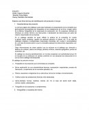 Como se debe elaborar una ficha técnica de identificación del producto e incluye: