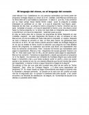 El lenguaje del clown, es el lenguaje del corazón