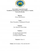 Partes Procesales y Legitimación Procesal