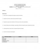 MATERIA DE MECANISMOS AGENDA DE EQUIPO PARA TRABAJO DE INVESTIGACIÓN