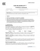 Guía de práctica N° 7: FOTOSINTESIS Y RESPIRACION