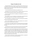 Ensayo- ¿Por qué se haya tantas opiniones distintas sobre el significado de la vida?