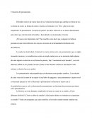 Evolución del pensamiento ¿Qué es lo más importante? El pensamiento