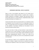 DEPENDIENCIA EMOCIONAL: VIRTUD O SACRIFICIO