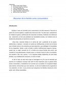 Resumen de la familia como consumidora