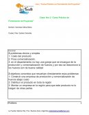 Clase: Nro 2 “Curso Práctico de Formulación de Proyectos”