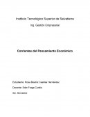 Como se da las Corrientes del Pensamiento Económico