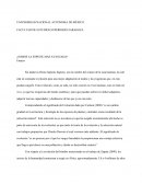 FACULTAD DE ESTUDIOS SUPERIORES ZARAGOZA ¿SOMOS LA ESPECIE MÁS AVANZADA?