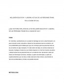INCLUSIÓN EDUCATIVA Y LABORAL ACTUAL DE LAS PERSONAS TRANS EN LA CIUDAD DE CALI