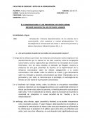 EL FUNCIONALISMO Y LOS PRIMEROS ESTUDIOS SOBRE MEDIOS MASIVOS EN LOS ESTADOS UNIDOS