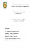 DESARROLLO SUSTENTABLE. SNACKS CIMARRON