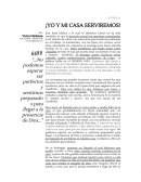 YO Y MI CASA SERVIREMOS