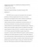 OXIDACION DE ENARGITA EN ATMOSFERAS DE NITROGENO-OXIGENO A TEMPERATURAS ALTAS