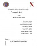 Preparatoria No. 1 Artes Actividad Integradora