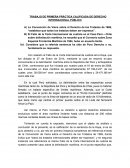 TRABAJO DE PRIMERA PRÁCTICA CALIFICADA DE DERECHO INTERNACIONAL PÚBLICO