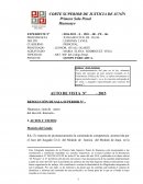 Proyecto de demanda, CORTE SUPERIOR DE JUSTICIA DE JUNÍN