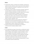 Formamos lideres visionarios, con sentido de servicio humanístico, conscientes de los principios universales, comprensivos, capaces de asumir retos de manera responsable y honesta