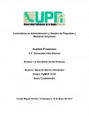 La disciplina de las finanzas