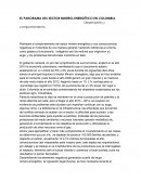 EL PANORAMA DEL SECTOR MINERO-ENERGÉTICO EN COLOMBIA