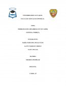 Investigacion PROBLEMAS DEL DESARROLLO EN ECUADOR.