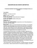 Caminata estudiantil municipal en parejas en homenaje al amor y la amistad